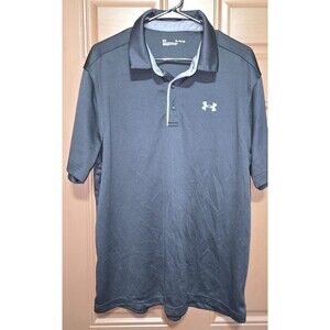 Under Armour Men's UA Performance Golf Polo Shirt - Black,  XL